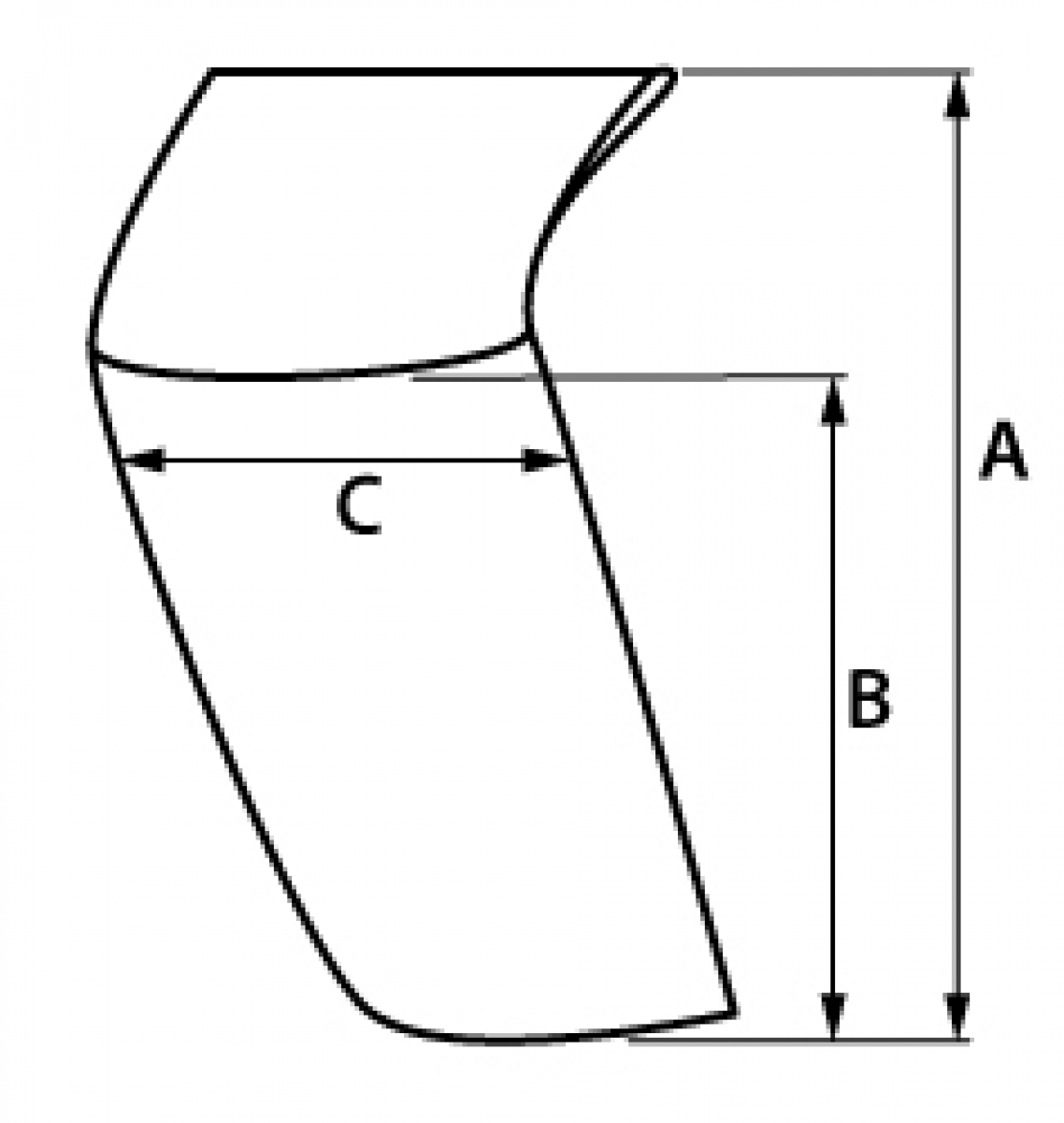 Holsterköcher für 8 Pfeile